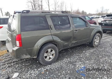 2005 Nissan Pathfinder Se z USA, uszkodzony, nr VIN 5N1AR18U65C722386